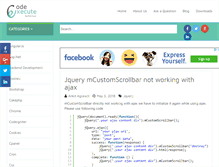 Tablet Screenshot of codeexecute.com